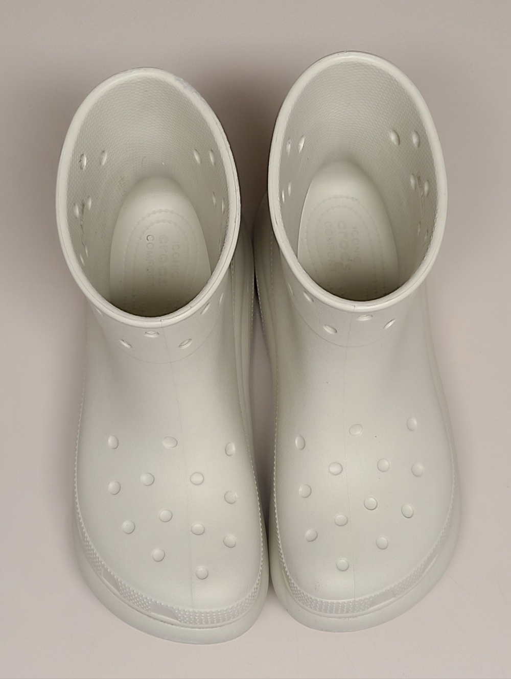 Crocs Classic Crush chunky platform rainboots size 10 - Picture 4 of 10